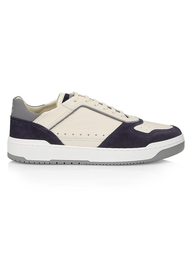 Leather Low-Top Sneakers Product Image