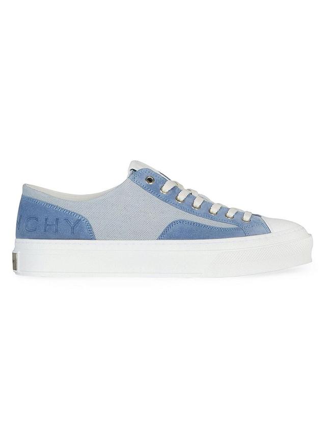 Mens City Sneakers in Canvas and Suede Product Image