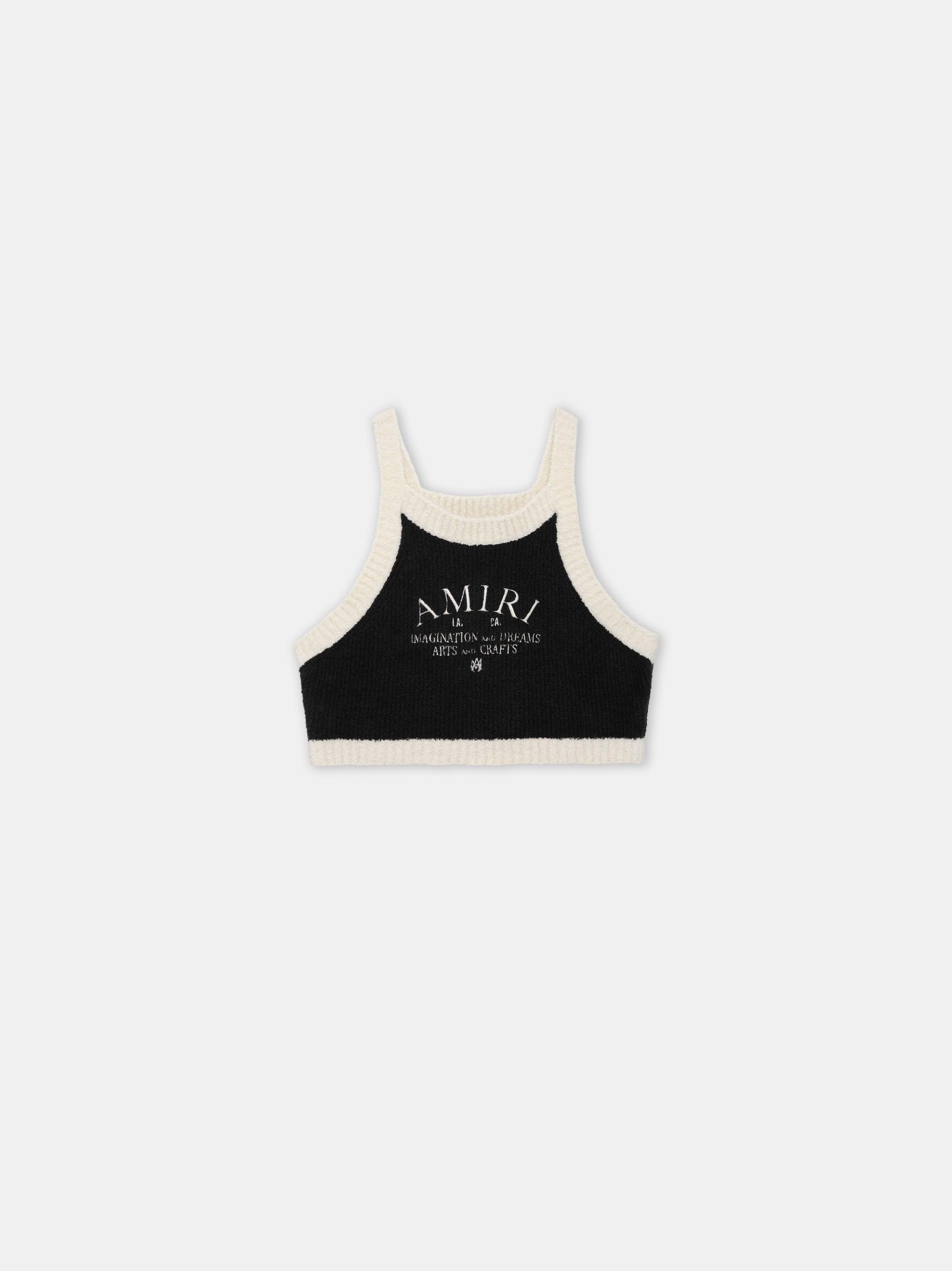 WOMEN - WOMEN'S AMIRI ARTS DISTRICT TANK - Black Female Product Image