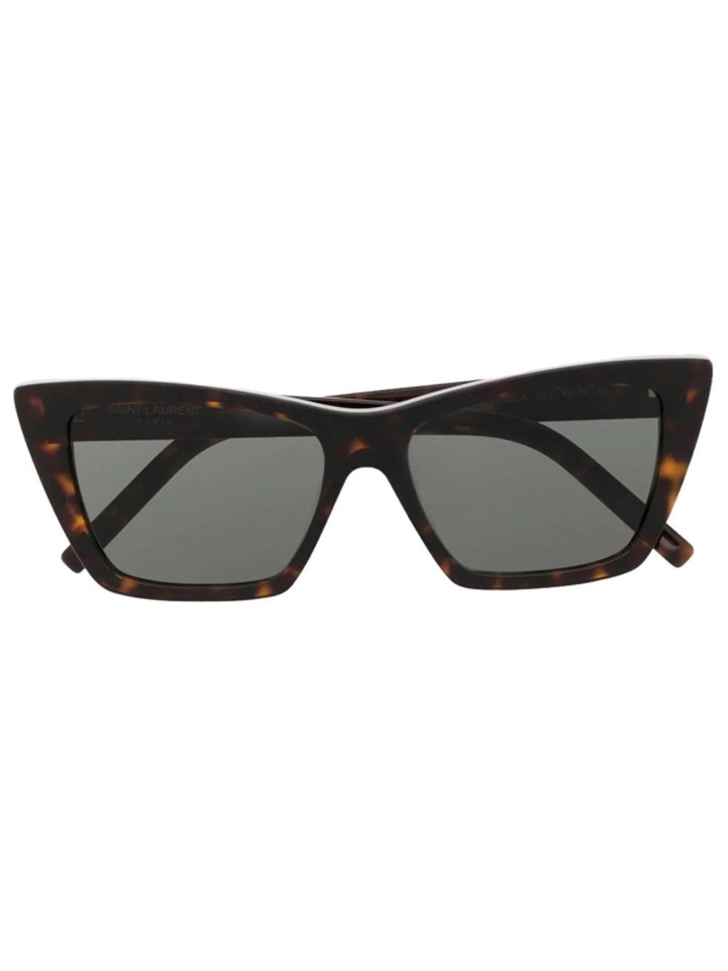 Brown Mica Tortoiseshell Cat Eye Sunglasses Product Image