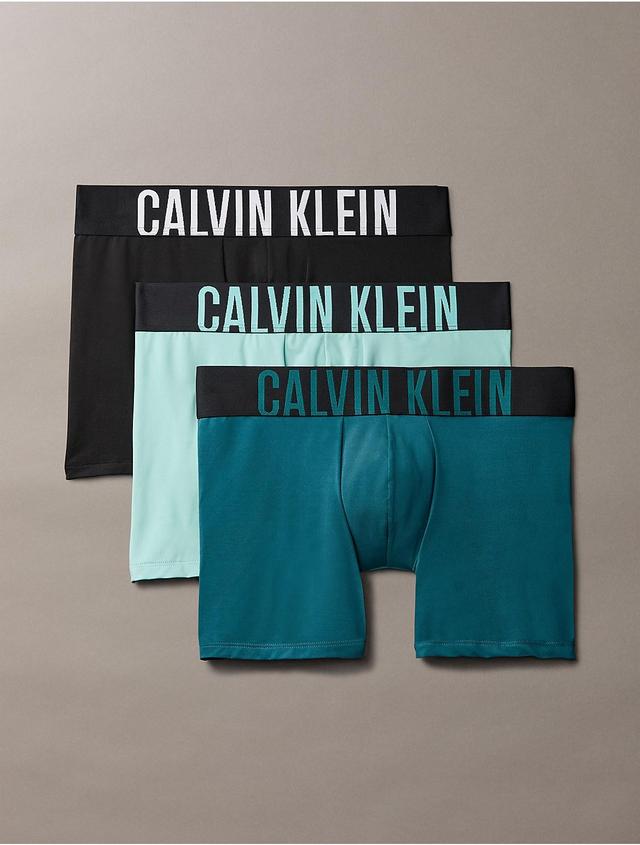 Calvin Klein Mens Intense Power Micro 3-Pack Boxer Brief - Grey - M Product Image