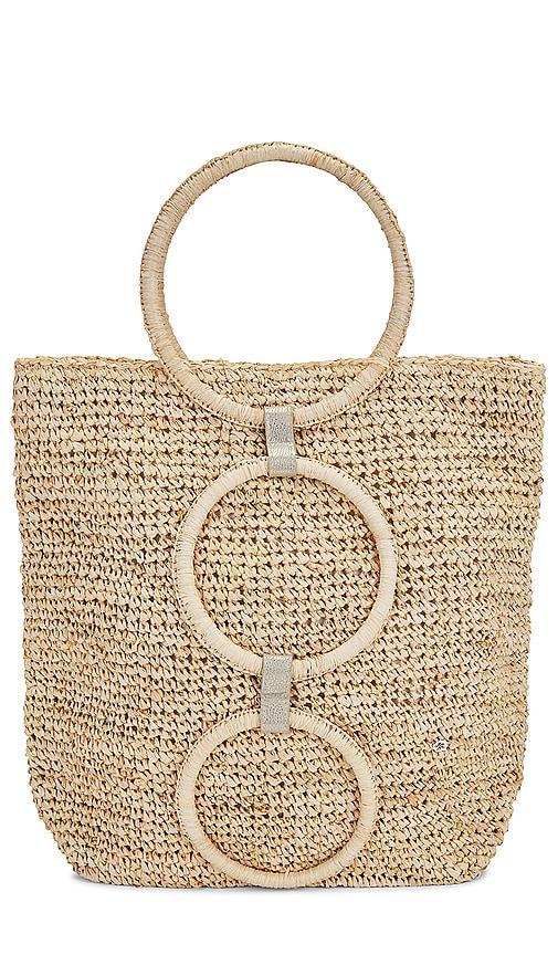 florabella Venlo Top Handle Bag in Beige. Product Image