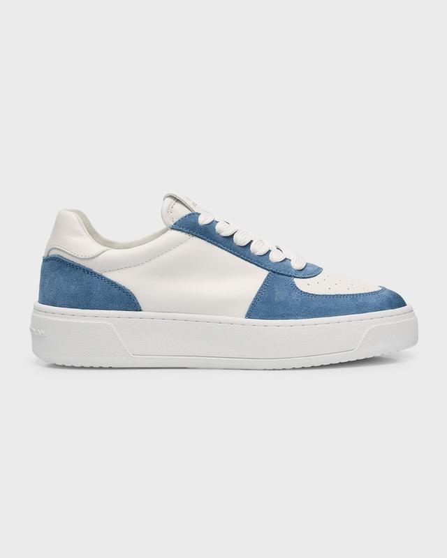 Womens Courtside Low-Top Leather Sneakers Product Image