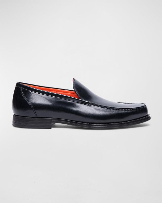 Mens Positano Leather Venetian Loafers Product Image