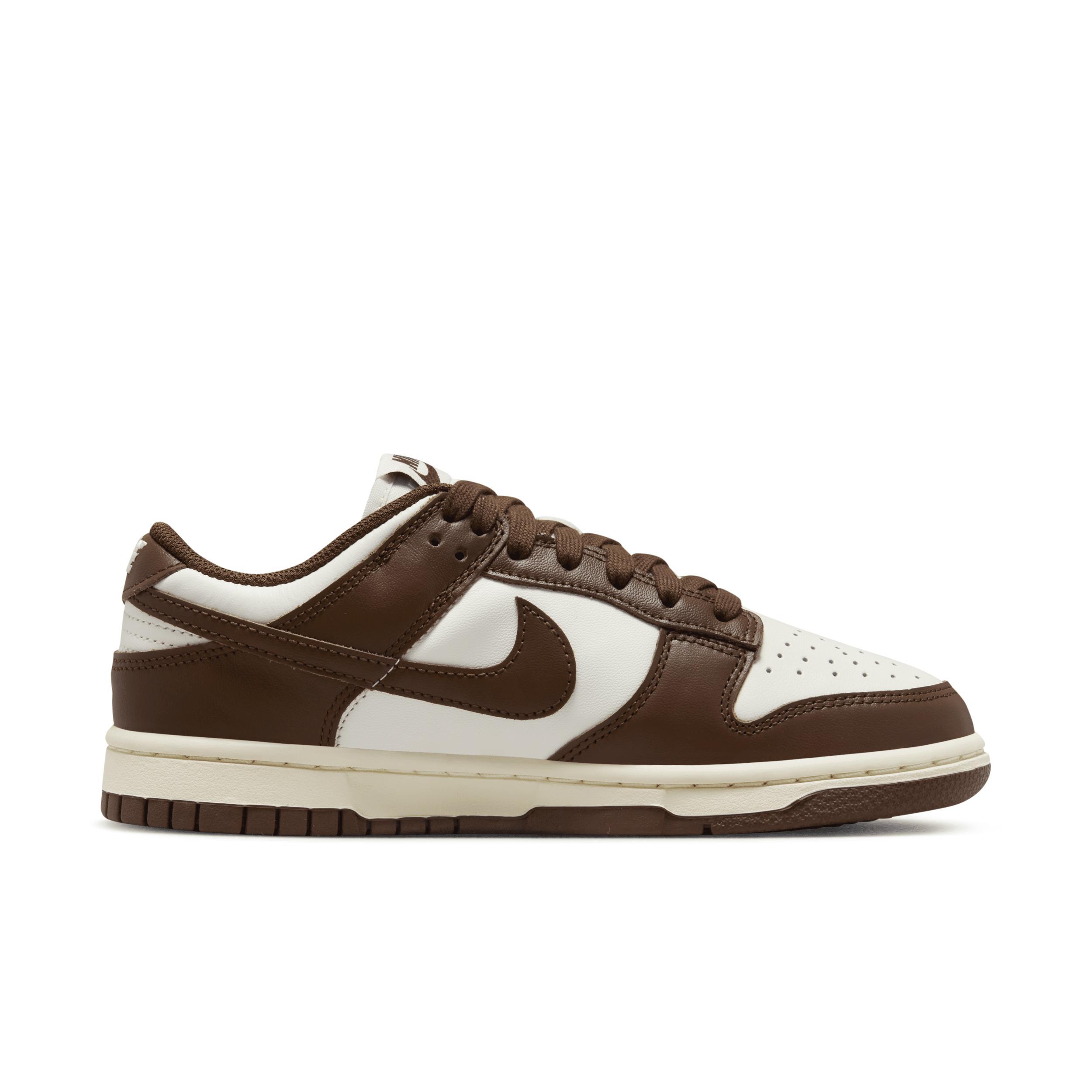 Nike Womens Nike Dunk Low - Womens Shoes White/Black Product Image