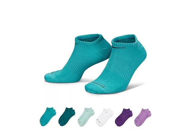 Nike Womens Everyday Lightweight No Show Socks 6 Pairs Product Image