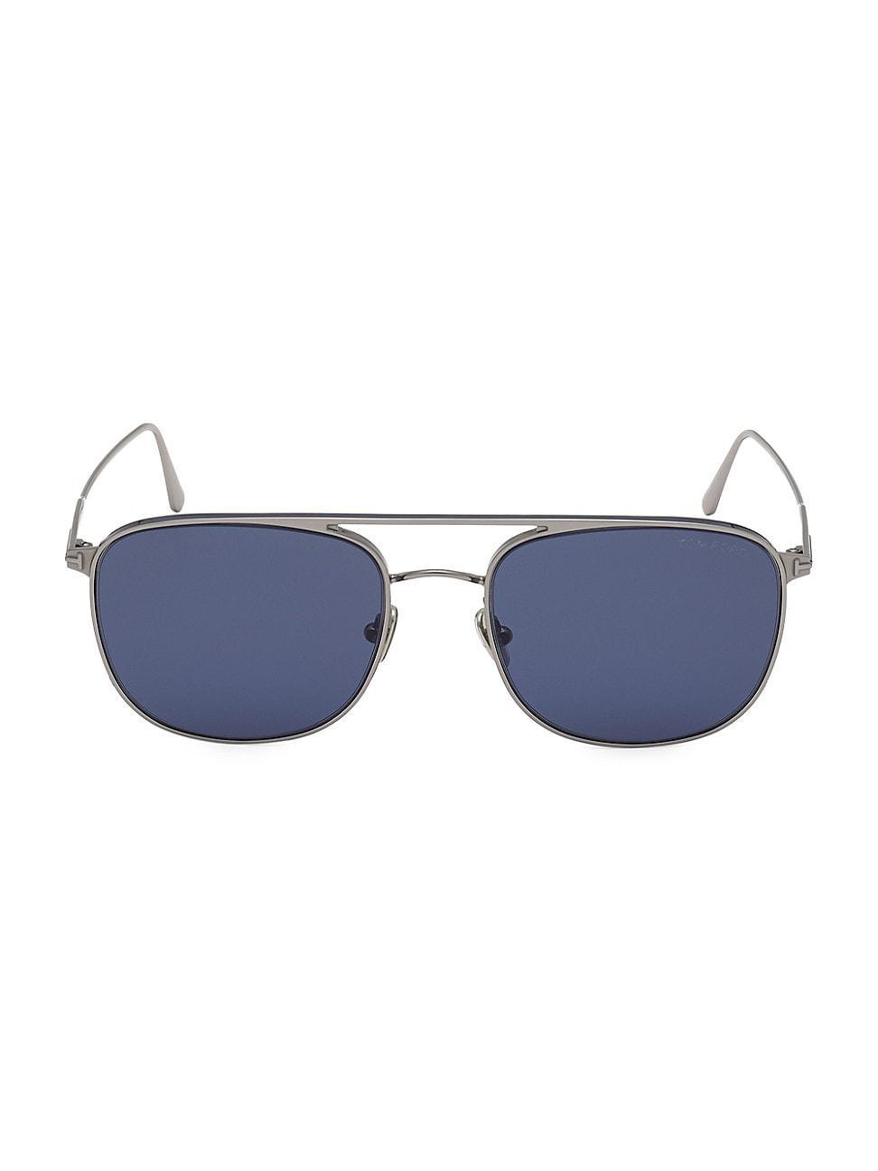 Mens Jake 56MM Navigator Sunglasses Product Image