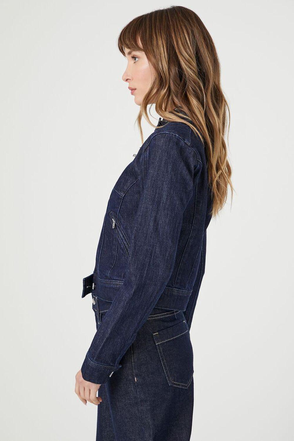 Denim Moto Jacket | Forever 21 Product Image