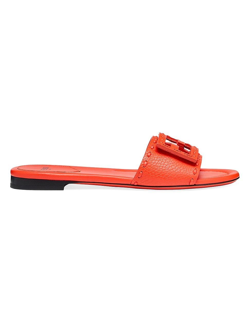 Womens Baguette Leather Sandals Product Image