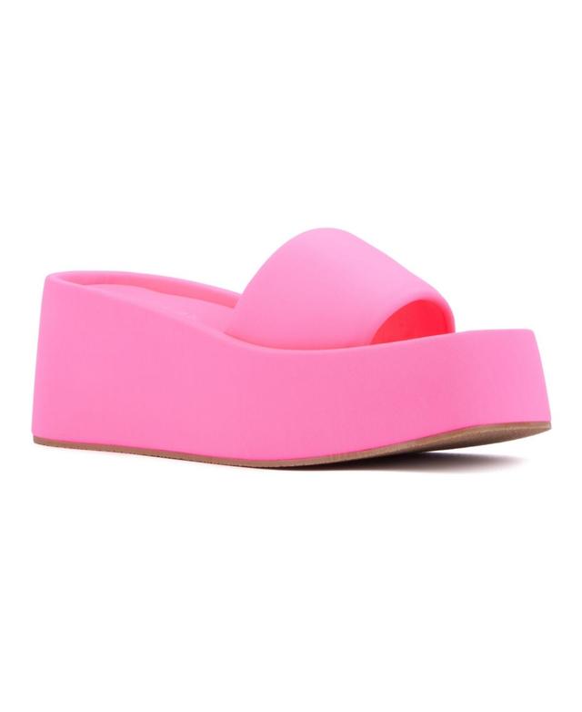 Olivia Miller Womens Uproar Platform Sandals Product Image