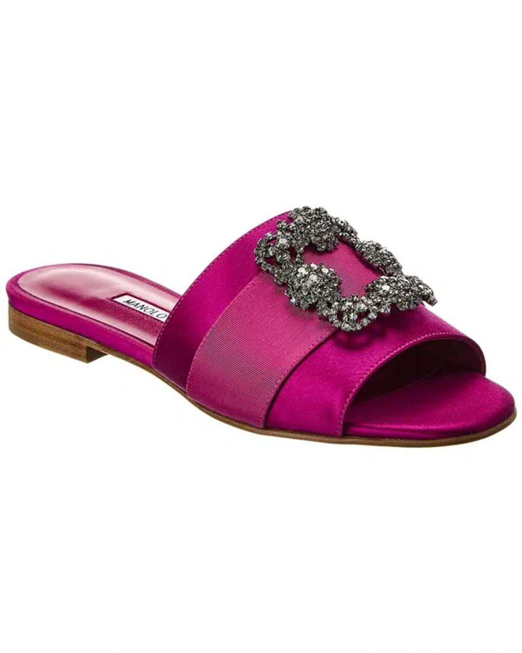 Martamod Satin Sandal In Pink Product Image