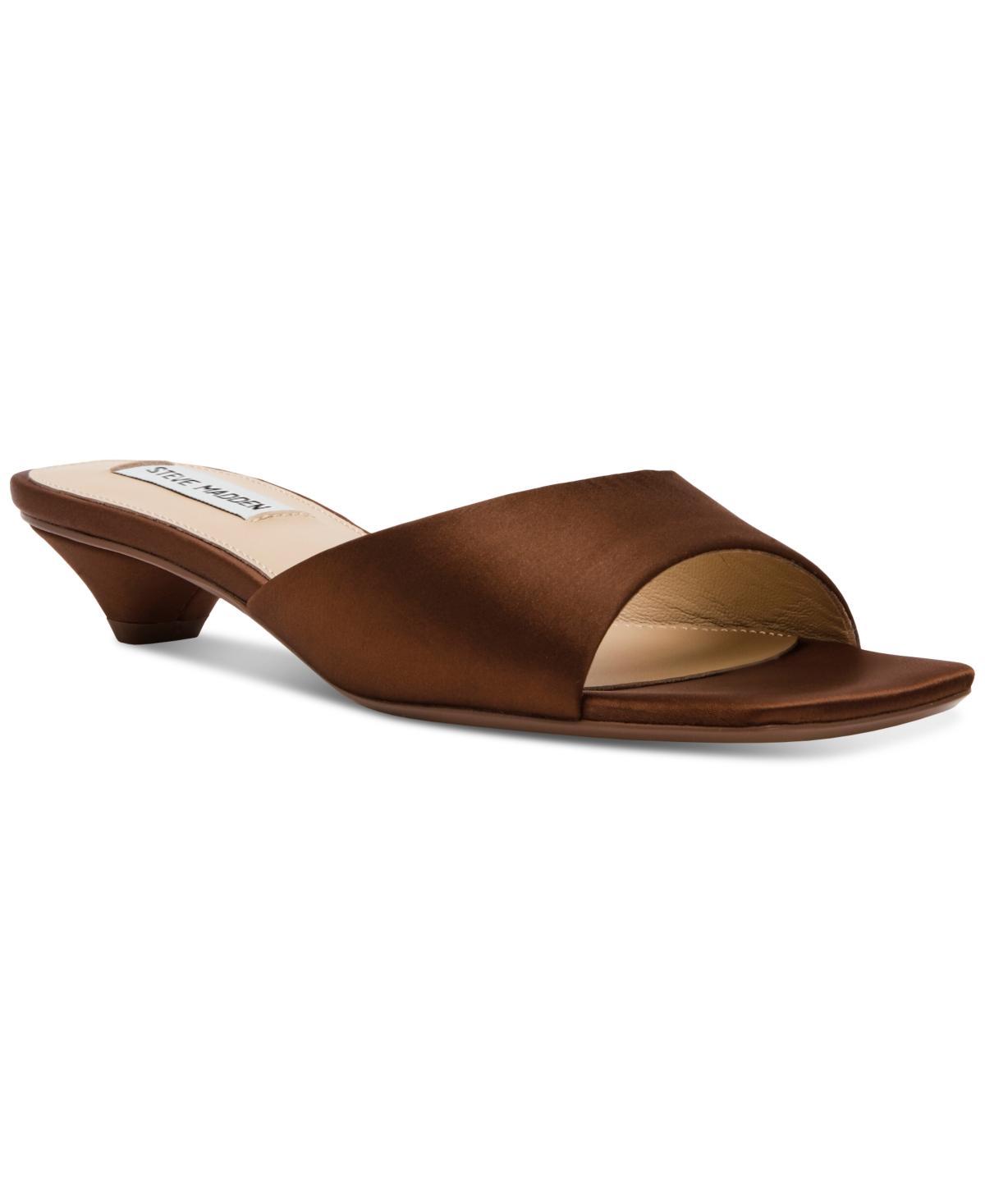 Steve Madden Joanie Satin) Women's Shoes Product Image