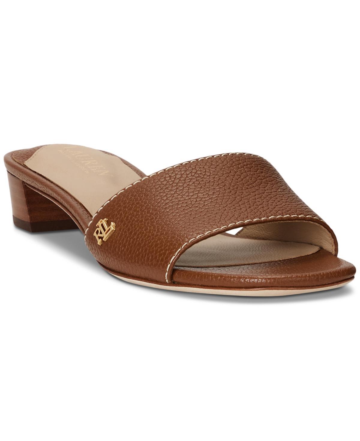 Lauren Ralph Lauren Womens Fay Slip-On Slide Dress Sandals Product Image