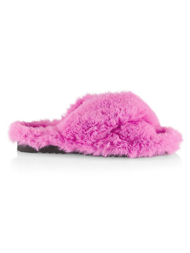 Apparis Biba Faux Fur Scuff Slipper Product Image