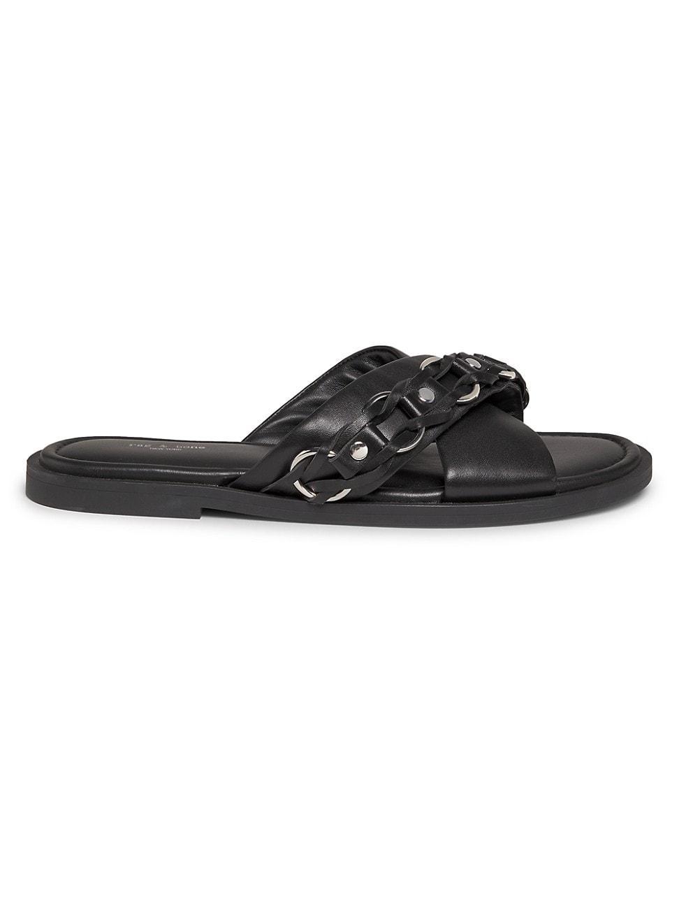 rag & bone Womens Geo Chain Crisscross Sandals Product Image