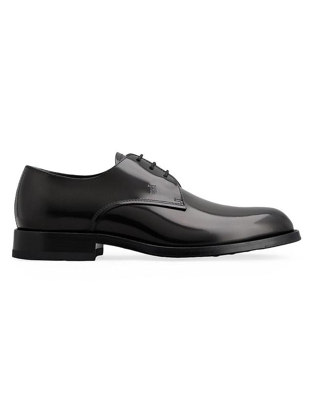 Mens Monogrammed Leather Derbys Product Image