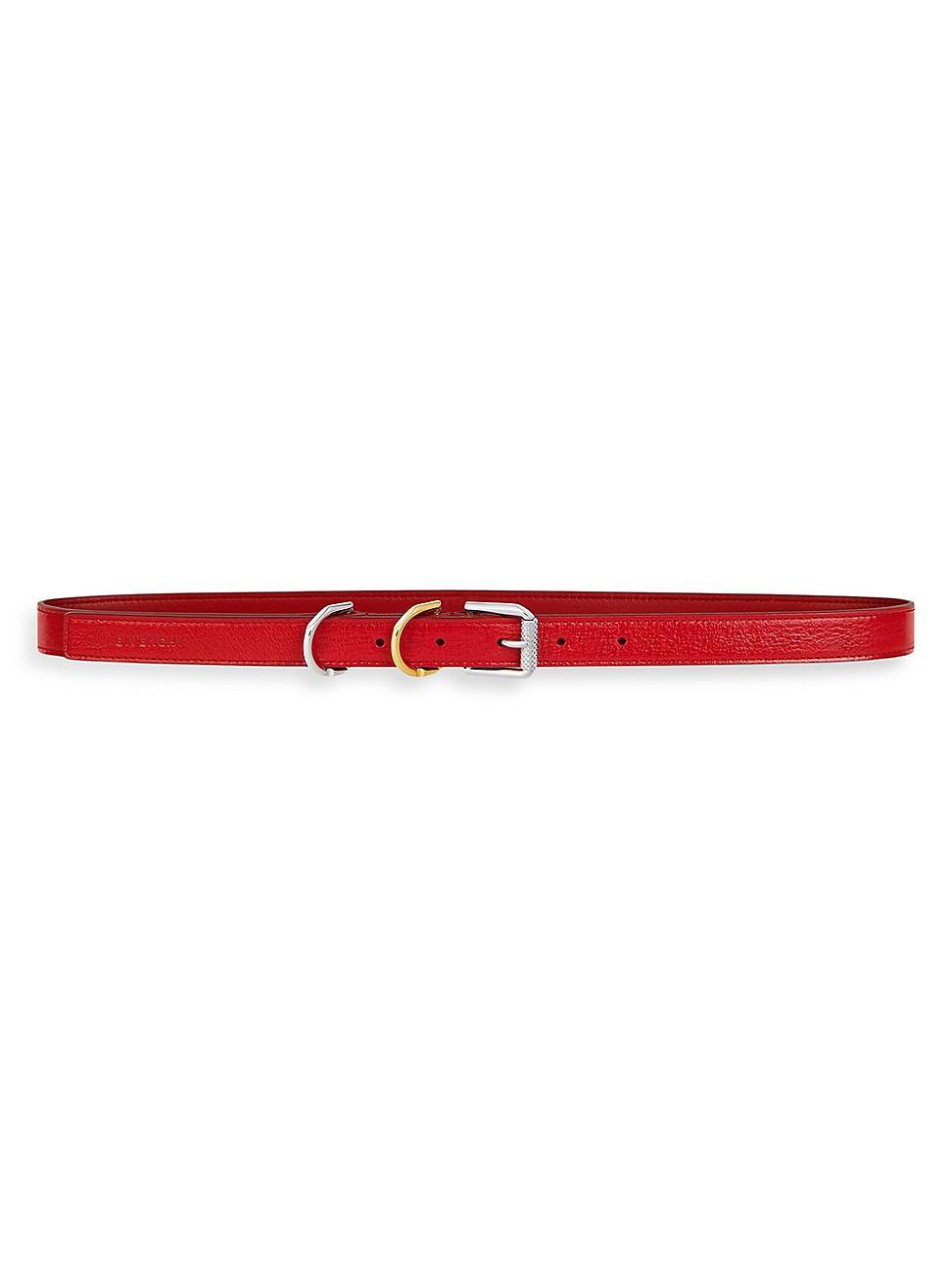 Womens Voyou Belt in Leather Product Image