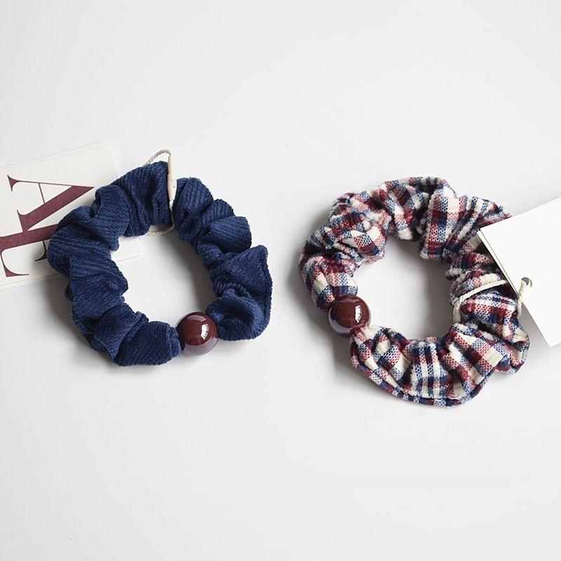 Plain / Plaid Scrunchie Product Image