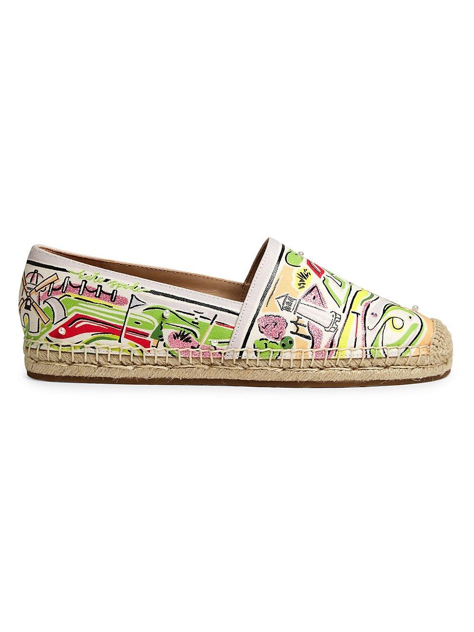 Womens Putt Putt Pearl-Embellished Espadrilles Product Image