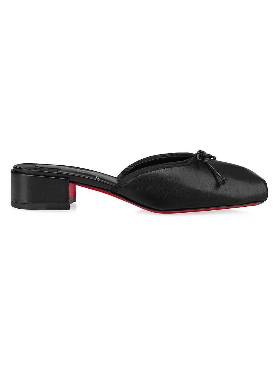 Womens Mimiflirt 30MM Nappa Leather Mules Product Image