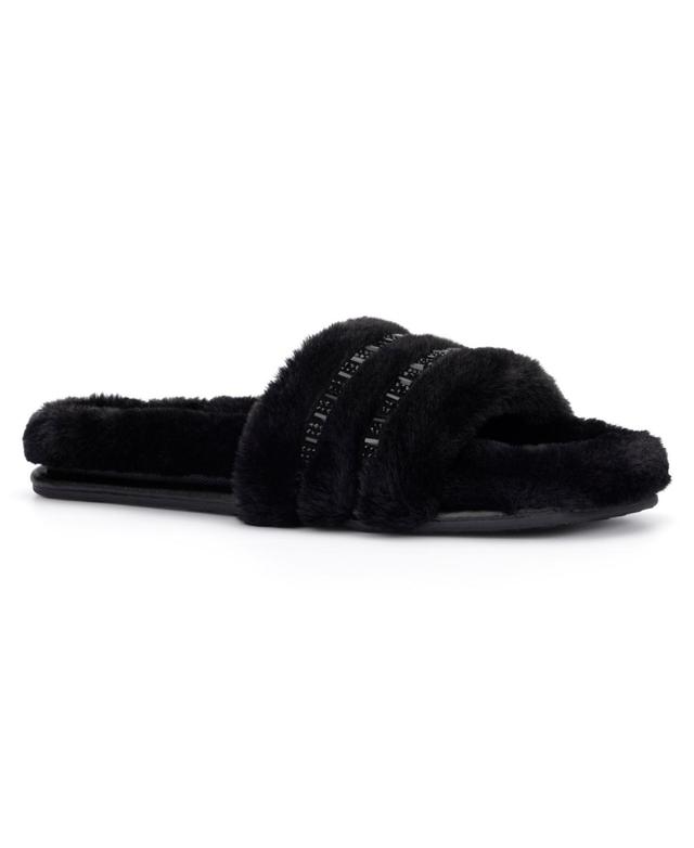 Womens Claudia Furry Slides Product Image