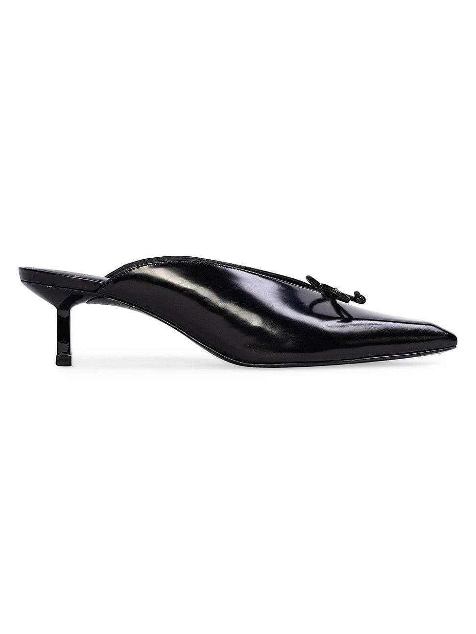 Womens Vie 50MM leather Mules Product Image