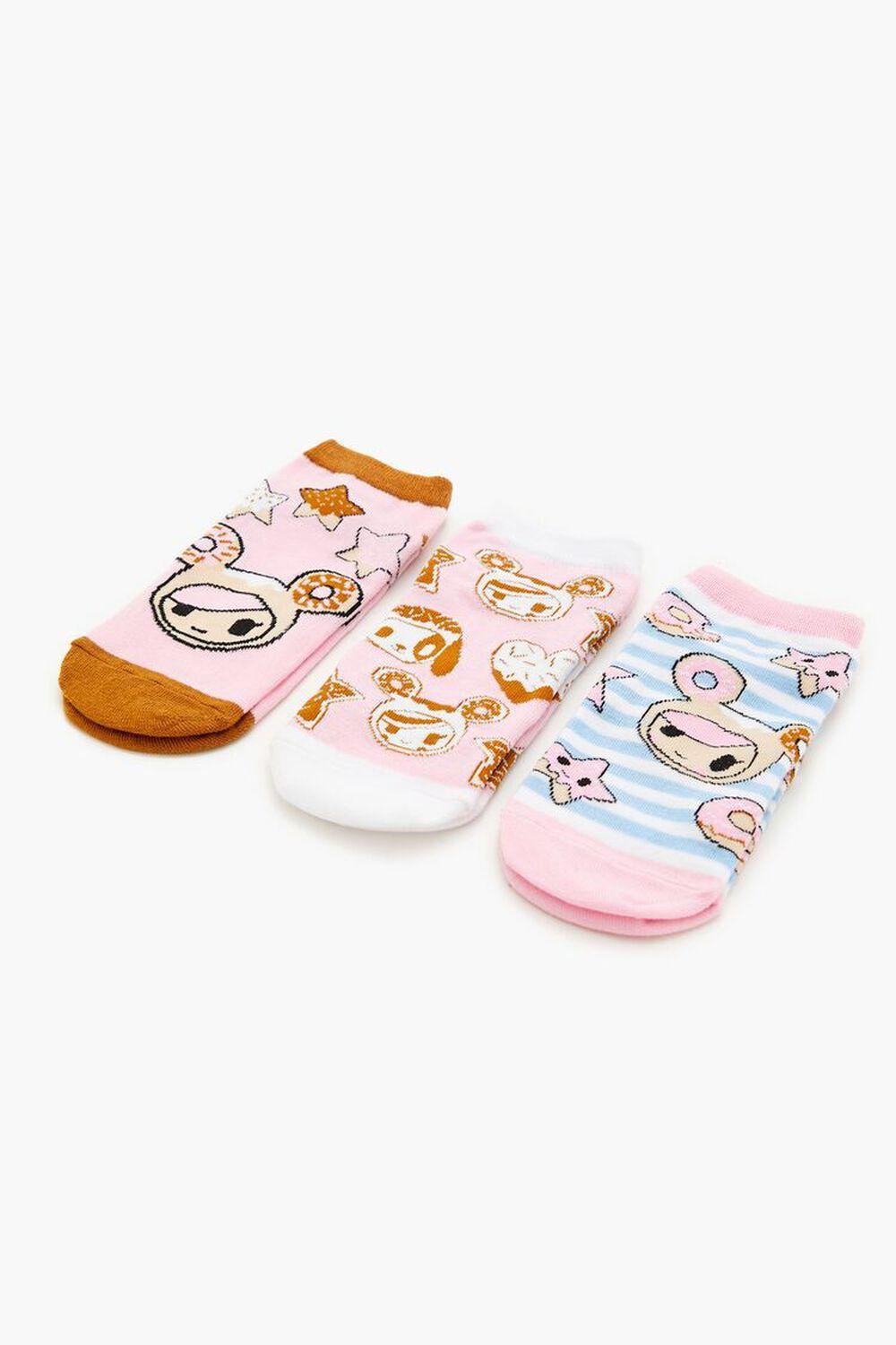 tokidoki Ankle Socks Set - 3 pack | Forever 21 Product Image