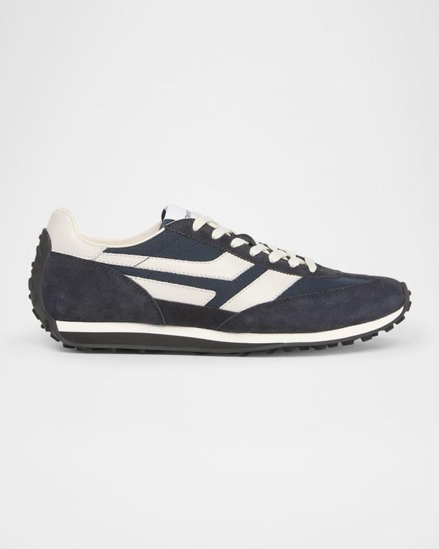 Men's Mick Tech Fabric and Suede Sneakers Product Image