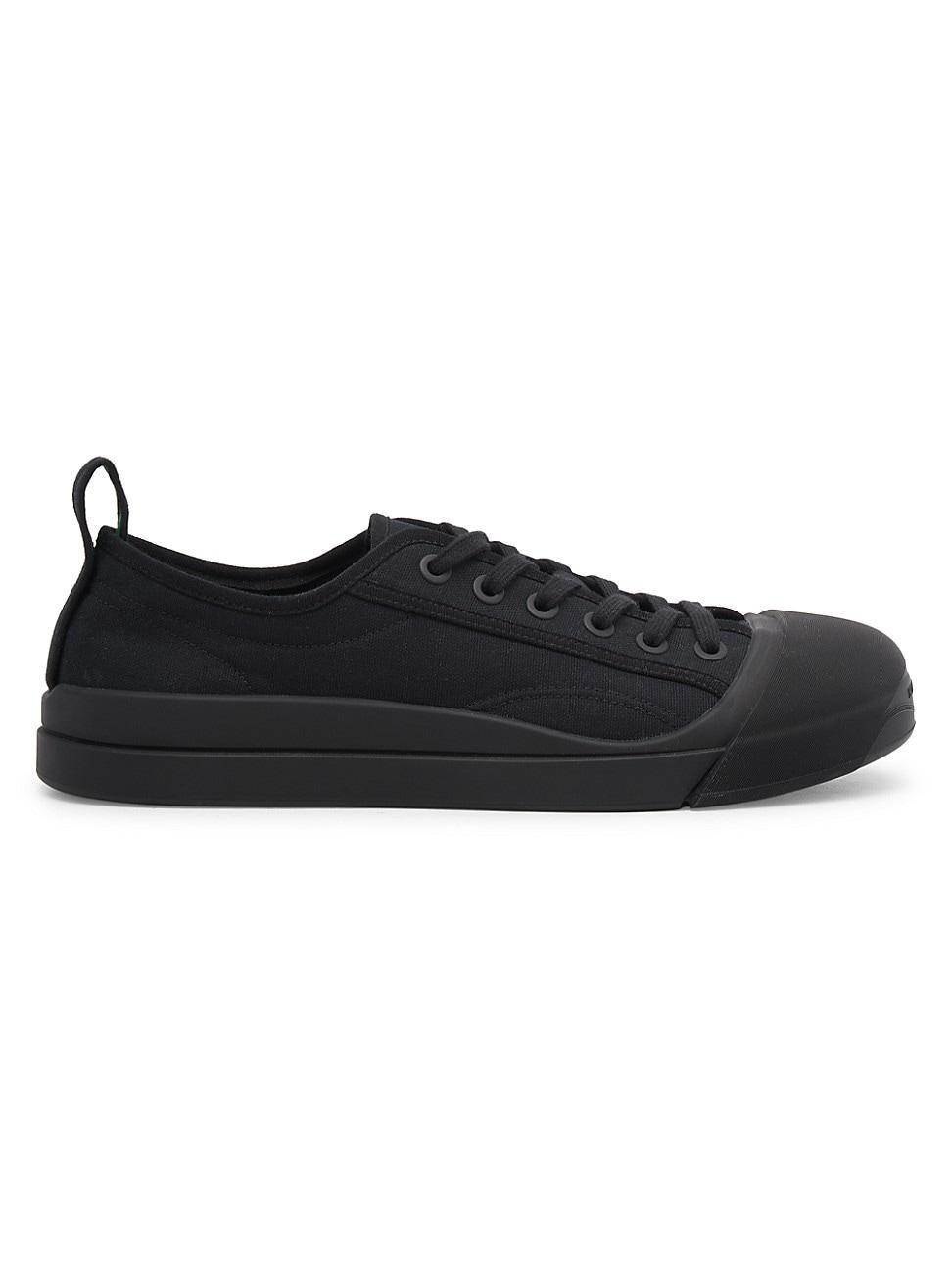 Mens Vulcan Canvas Lace-Up Low-Top Sneakers Product Image