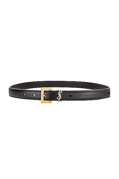 Saint Laurent YSL Cintura Leather Belt Product Image