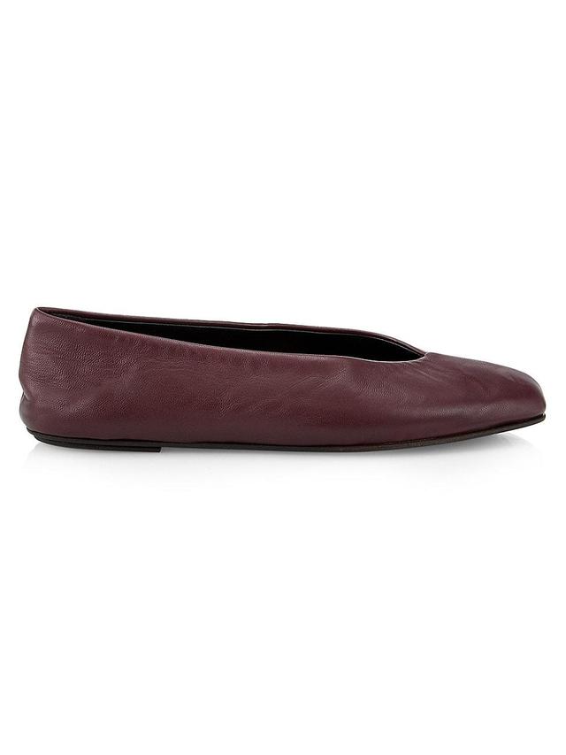 Womens Eva Two Leather Ballet Flats Product Image