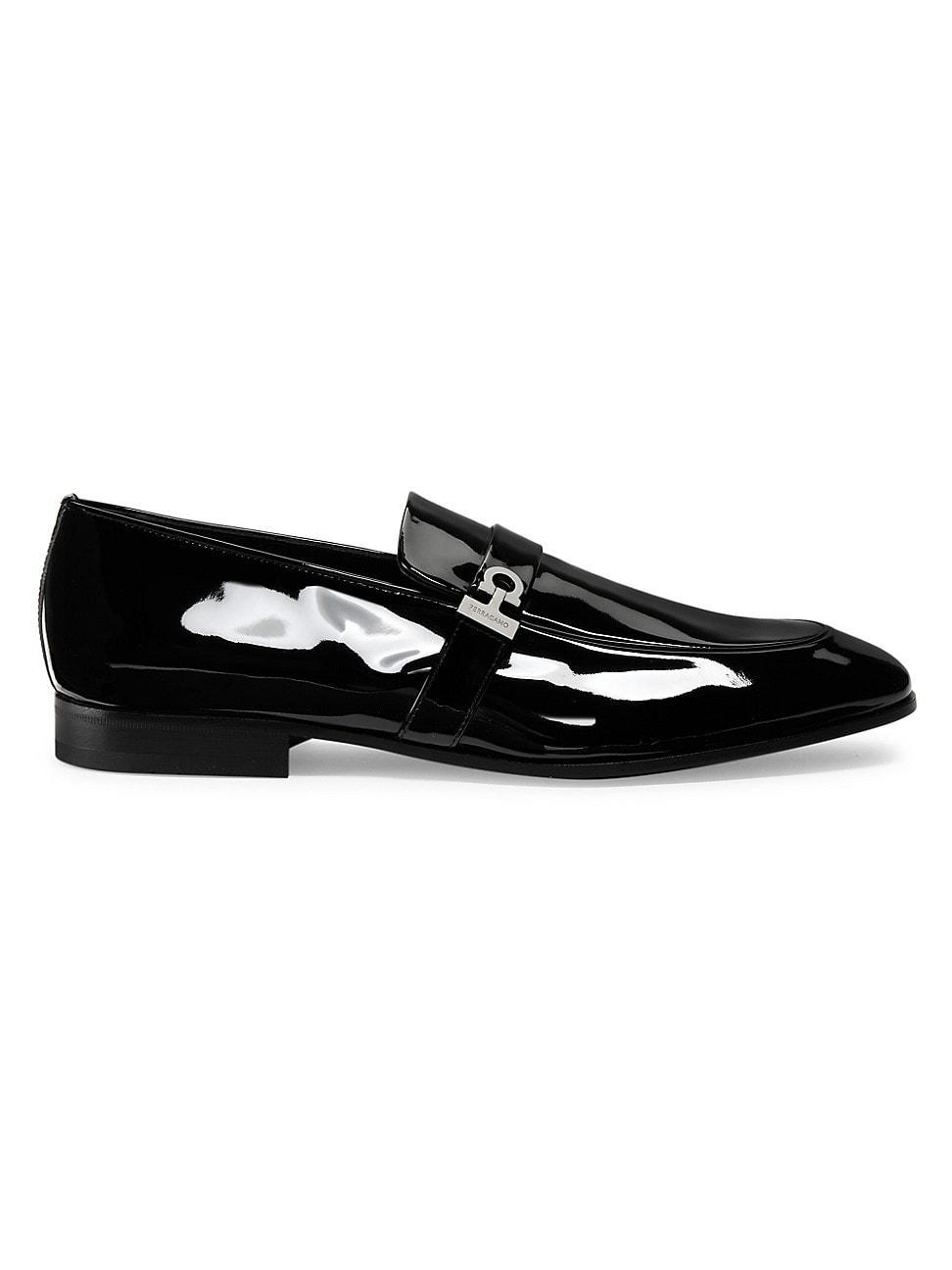 Mens Deal Gancio Patent Leather Loafers Product Image