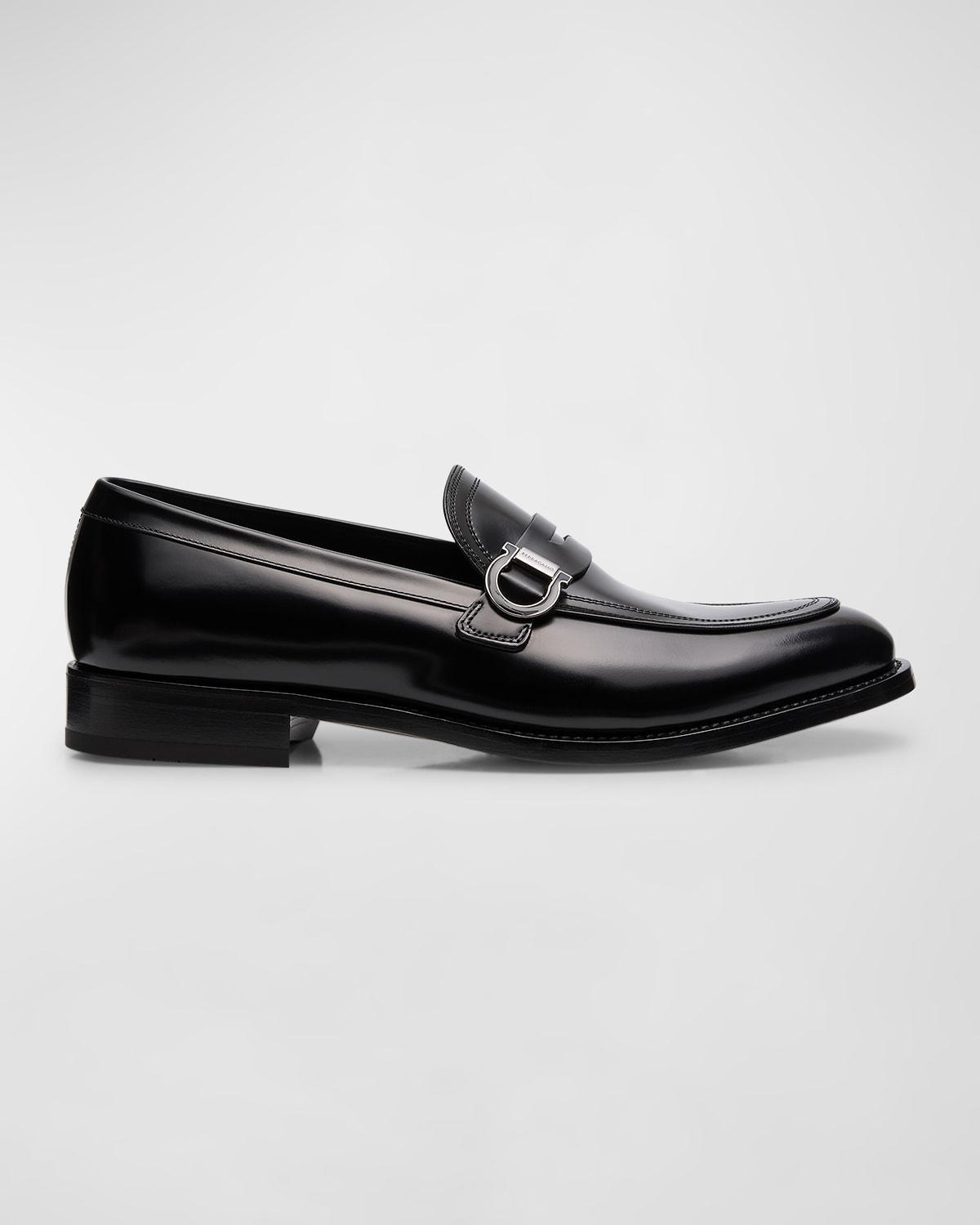 Men's Meegan Calfskin Penny Loafers Product Image