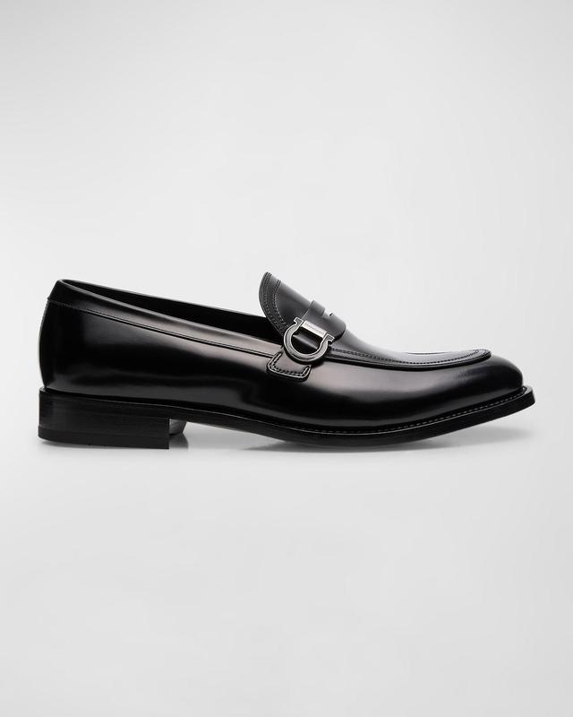 Mens Leather Penny Loafers Product Image