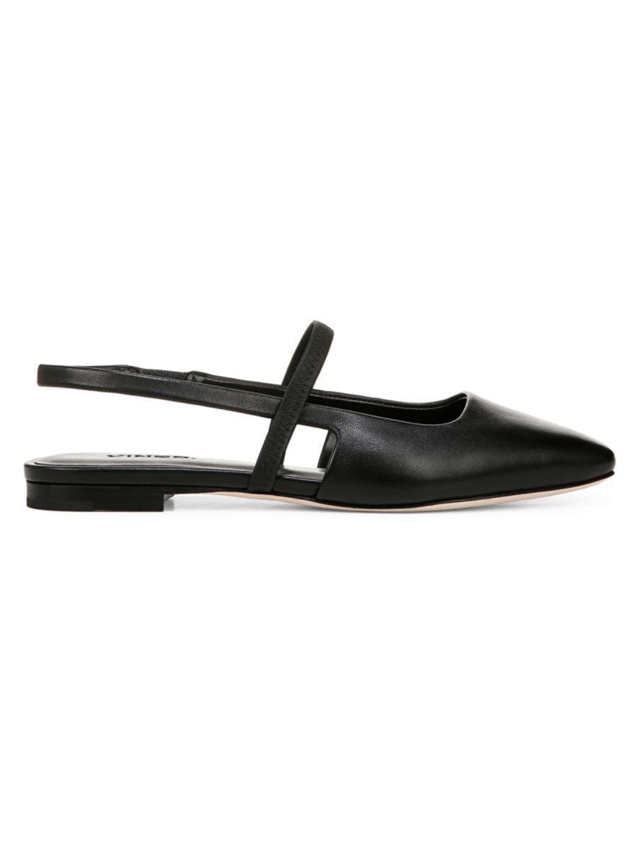 Bernice Slingback Flat In Black Product Image