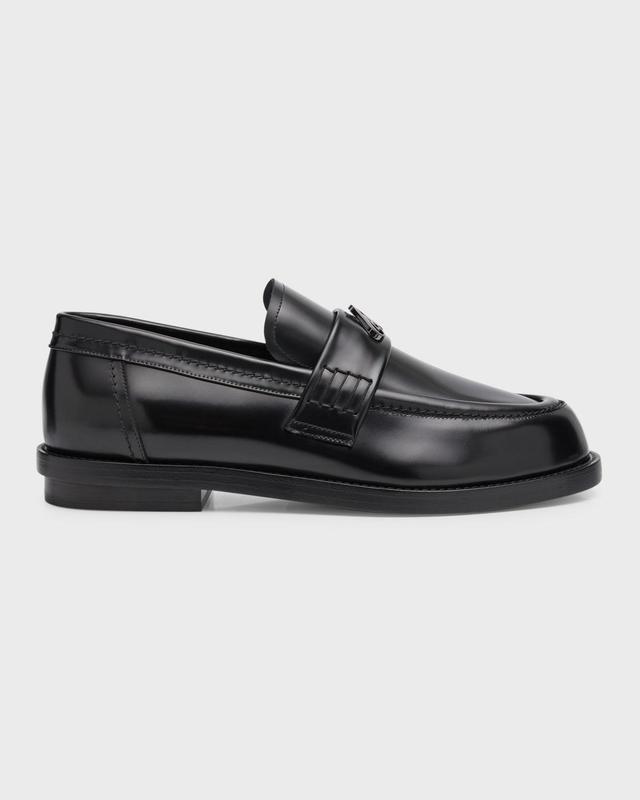 Mens Seal Leather Loafers Product Image