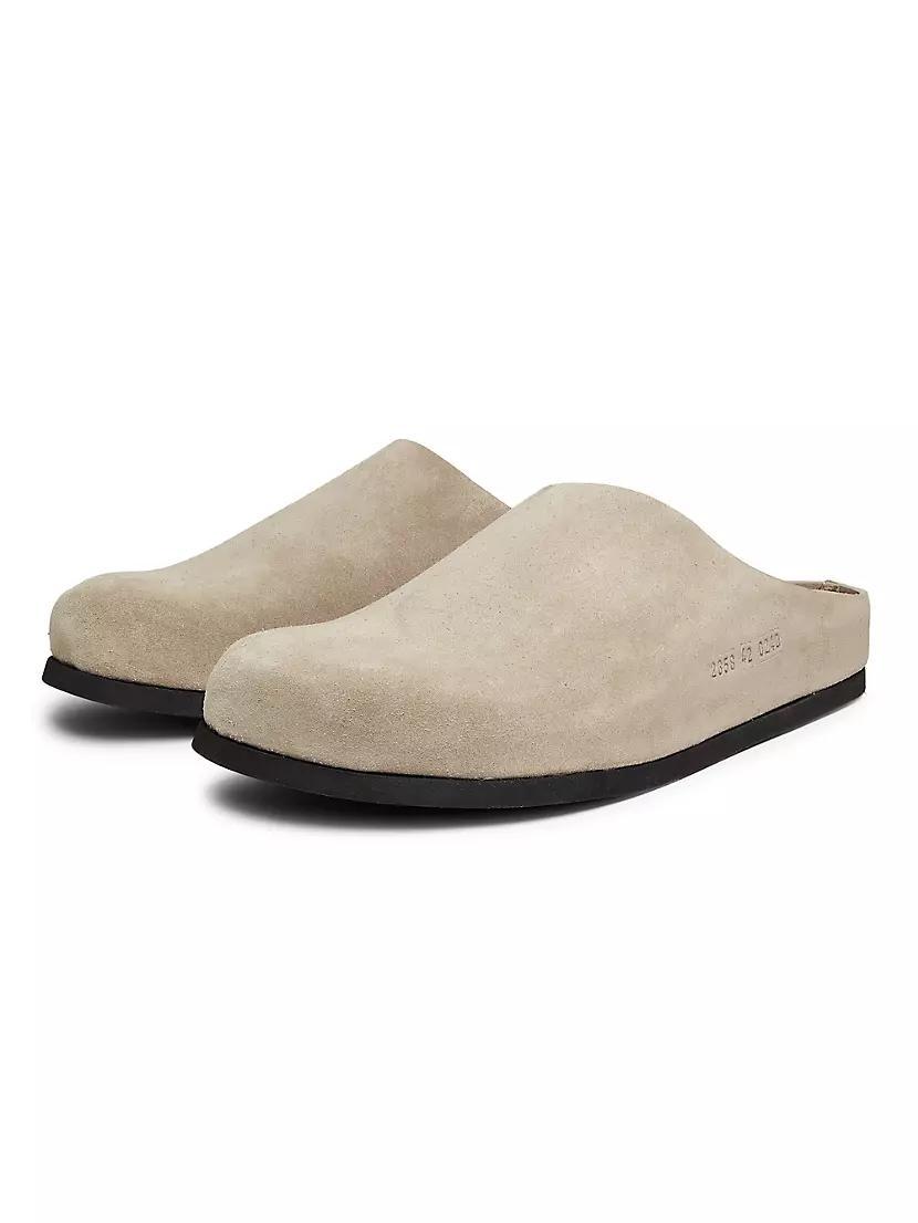 Suede Clogs Product Image