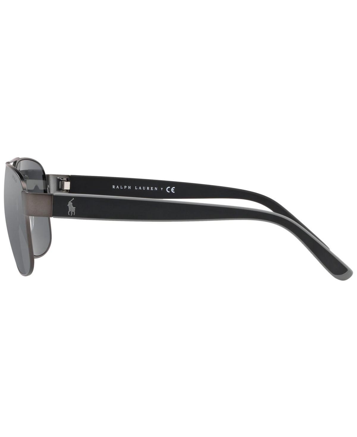 Sunglasses, Ph3122 59 In Light Grey Mirror Black Product Image