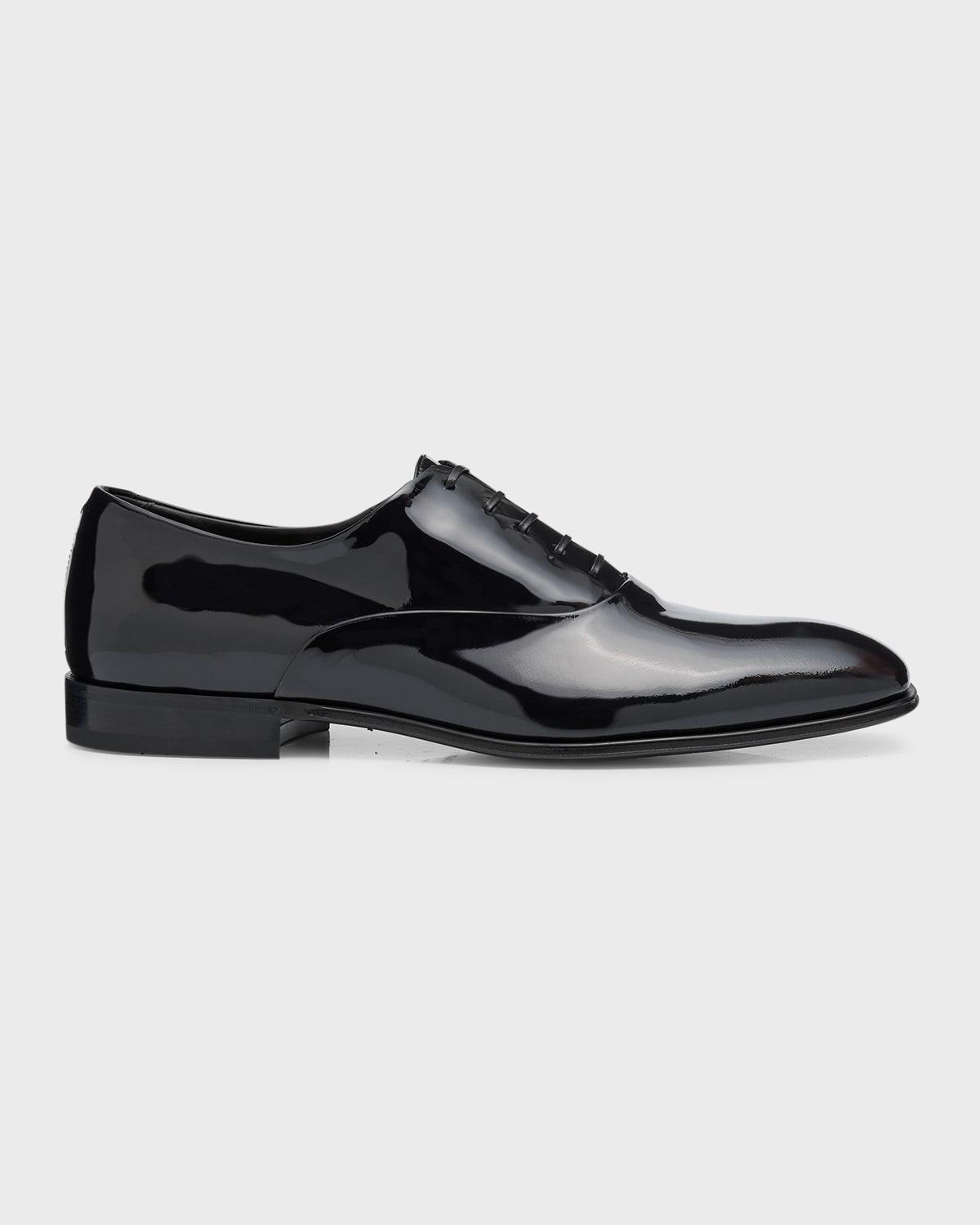 Men's Worsh Patent Leather Oxfords  Product Image