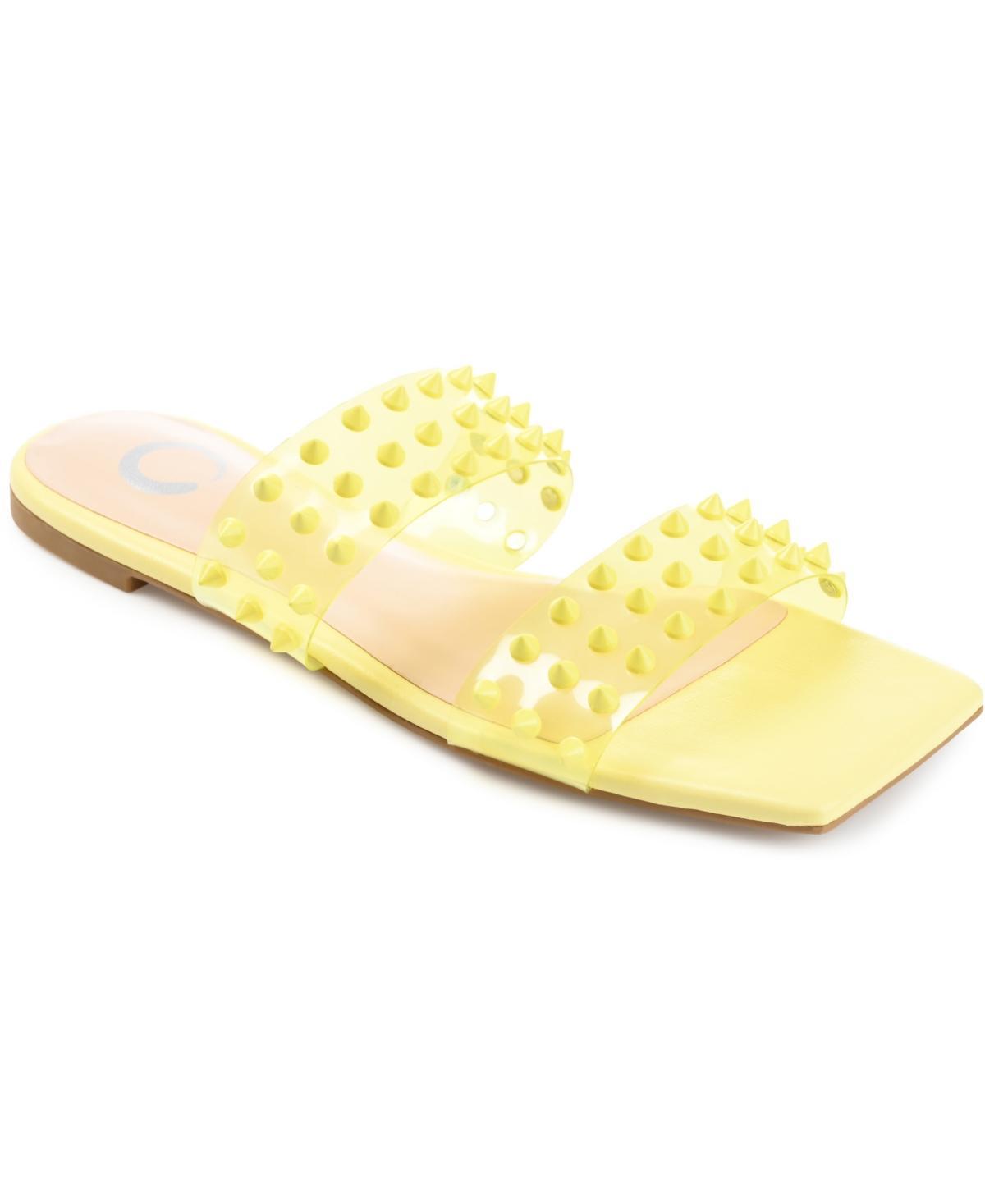 Journee Collection Womens Katari Lucite Sandals Womens Shoes Product Image