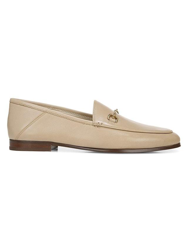 Womens Loraine Leather Loafers Product Image