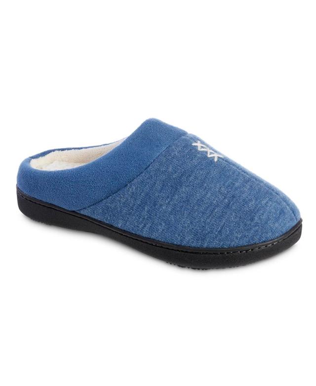 isotoner Marisol Microsuede & Heathered Womens Hoodback Slippers Product Image