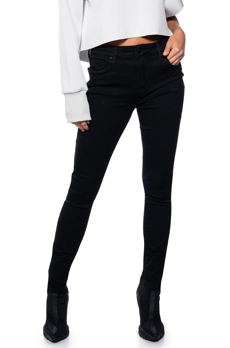 FLEX FIT EXTREME STRETCH HIGH WAISTED SKINNY JEANS Product Image