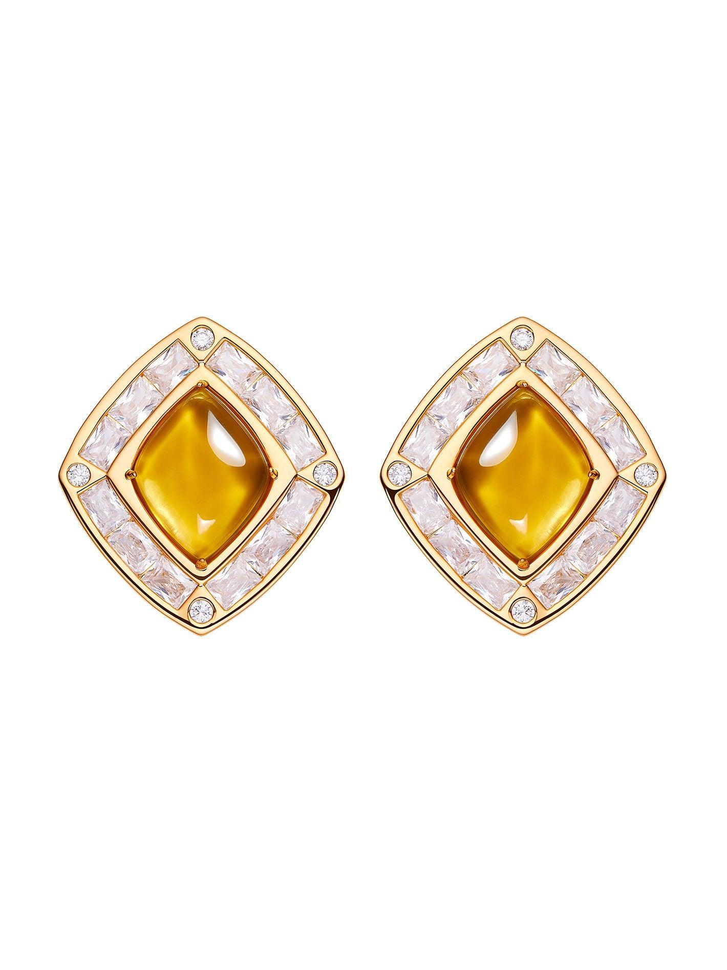 Bianca Earrings (Yellow) Product Image