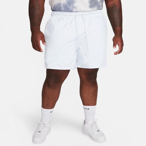 Mens Nike Club Woven Flow Shorts Pure White Product Image