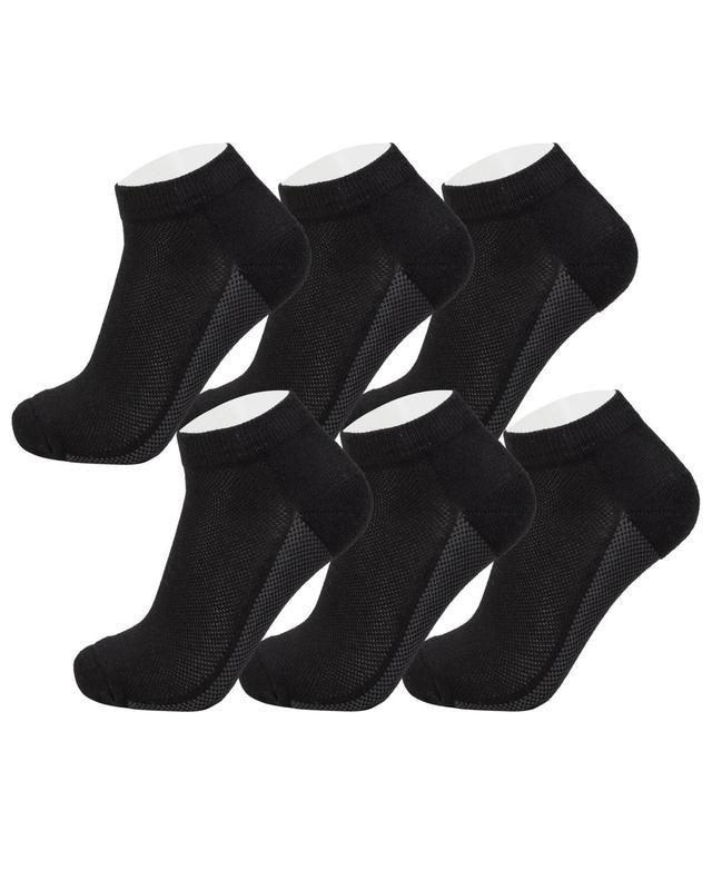 Men's Athletic Performance Low Cut Ankle Socks Cotton Multipack Sock Product Image