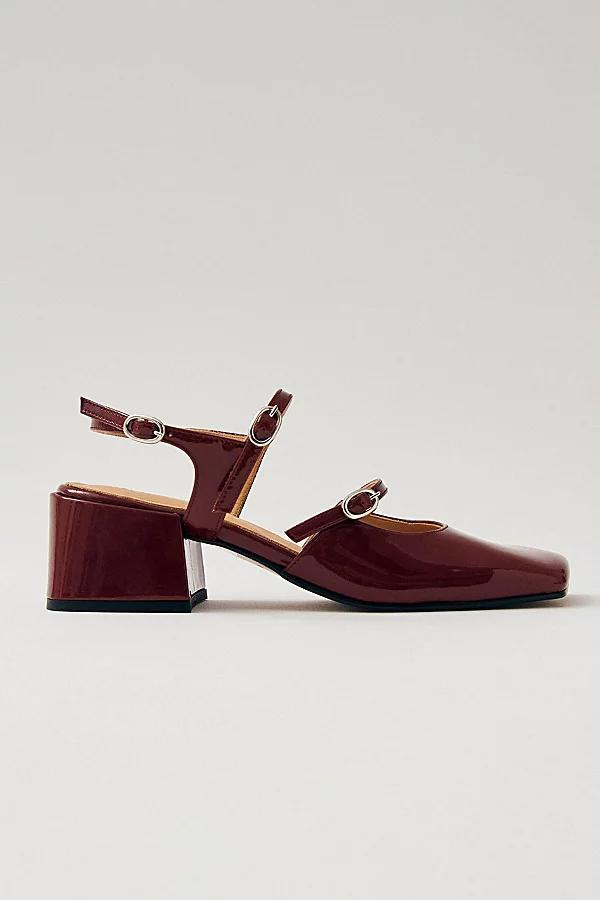 ALOHAS Withnee Leather Mary Jane Heel Womens at Urban Outfitters Product Image