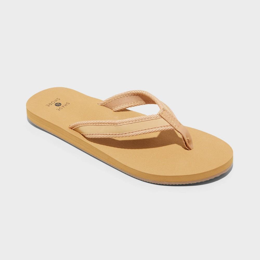 Womens Nona Thong Sandals - Shade & Shore Tan 6 Product Image