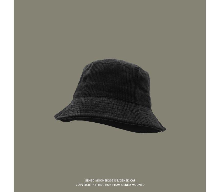 Plain Corduroy Bucket Hat product image