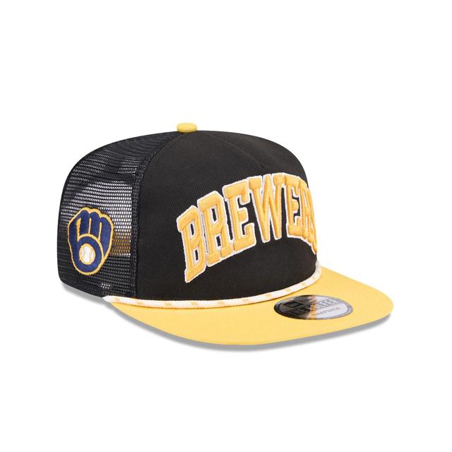 Milwaukee Brewers Throwback Golfer Hat Male Product Image